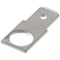 FASTON ADAPTER M6 TO FASTON 6.3 Faston contact 6.3mm with eyelet M6, 45 ° bent