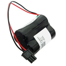 Replica battery pack LiSOCI2 7.2V 3600mAh replaces ABB Robotics 3HAC044075-001, 3HAC044168-001, IRB