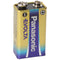Panasonic Evolta 9V block, alkaline battery, 9V battery ideal for smoke detectors, remote controls