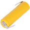 Flat Top NiCd Mignon battery 1.2V 600mAh AA soldering tag Z-shape, for emergency lighting etc.