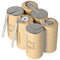 Do-it-yourself NiCD battery suitable for the Black & Decker Dustbuster Extreme 7.2V battery