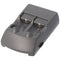 Charging cradle suitable for 2x CR123A and CR2 batteries, as an extension for our charger R2CR5-2