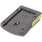Charging cradle suitable for 2x CR123A and CR2 batteries, as an extension for our charger R2CR5-2