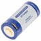 RCR123A 3V 880mAh 1.5A lithium ion battery 16340, only rechargeable via micro USB