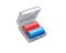 Plastic box for 2x 18350 transparent