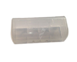 Storage box for 1x 26650, dimensions max. 26x67mm, mostly not suitable for protected batteries, tran