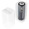 Flexible storage box for 1 battery 21700, 20700, 18650, 18500