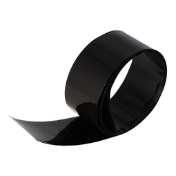 Shrink tube 32 mm x 0.05 mm black (1 meter)
