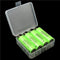 Storage box D1 for 4x 18650 or 2x 26650 Li-ion batteries max. 65.5mm, not suitable for protected 186