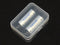 Plastic box Keeppower D2 for 2x 18500 or 2x 18350 transparent, note dimensions