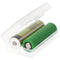Storage box M2 for 2x 18650 protected batteries or 4x 18350
