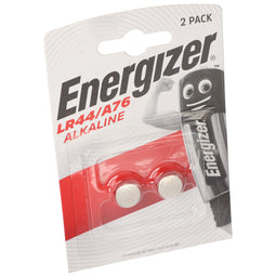 Energizer LR44 2-pack V13GA, A76, 82, LR1154, 357A button cell 2-pack