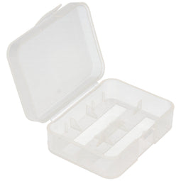 Plastic box Soshine for 2x 18500 or 3x 16340 transparent