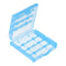 Universal AccuCell AccuSafe, AkkuBox storage box blue for AA / AA
