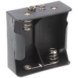 Battery holder for 2x Mono with push button