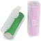 Universal AccuSafe storage box for 1 piece of 18650 Li-ion battery, color transparent, internal dime