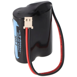 Storage battery 6V replaces Visonic 103-302891, GP2CR123A-C, 103-302915, EVE2CR17450-C - 2500 mAh