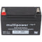 Multipower MP3.5-4 4V 3.5Ah lead battery AGM lead gel battery