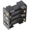 Battery holder for 8x Mignon with push button