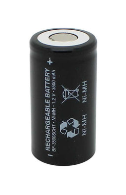 BlackFox BF-3500SCHT FlatTop Sub-C NiMH 1.2V 3500mAh capable of high temperatures