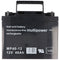 Multipower MP40-12 12V 40Ah lead battery AGM lead gel battery
