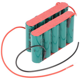 Crane battery NiCd 2x 6V 1400mAh replaces Teledirigent locomotive control 2464MX