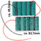 Crane battery NiCd 2x 6V 1400mAh replaces Teledirigent locomotive control 2464MX