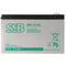 SSB SBL7.2-12L 12V 7.2Ah 6.3mm Faston lead battery AGM lead gel battery
