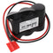 Emergency light battery NiCd 3.6V 2500mAh F1x3 Baby C with 200mm cable on one side replaces 3.6 V ba