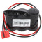 Emergency light battery NiCd 3.6V 2500mAh F1x3 Baby C with 200mm cable on one side replaces 3.6 V ba