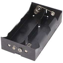 Battery holder for 4x Mono with push button