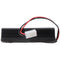 Emergency light battery NiCd 2.4V 1800mAh L1x2 Sub-C with 200mm cable and CGM2 connector replaces El