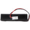 Emergency light battery NiCd 2.4V 1800mAh L1x2 Sub-C with 200mm cable and CGM2 connector replaces El