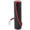 Emergency light battery NiCd 2.4V 1800mAh L1x2 Sub-C with 200mm cable and CGM2 connector replaces El