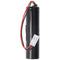 Emergency light battery NiCd 2.4V 1800mAh L1x2 Sub-C with 200mm cable and CGM2 connector replaces El