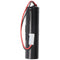 Emergency light battery NiCd 2.4V 1800mAh L1x2 Sub-C with 200mm cable and CGM2 connector replaces El