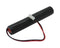 Emergency light battery NiCd 3.6V 1800mAh L1x3 Sub-C with cable and plug suitable for Beghelli 415.0
