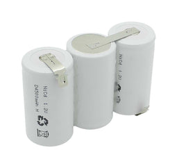 Emergency light battery NiCd 3.6V 4500mAh F1x3 Mono with Faston connection
