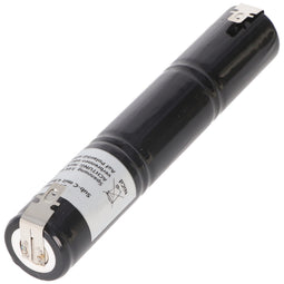 Emergency light battery NiCd 3.6V 1800mAh L1x3 Sub-C with 4.8mm Faston connection