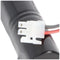 Emergency light battery NiCd 3.6V 1800mAh L1x3 Sub-C with 200mm cable on one side and plug
