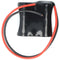 Emergency light battery NiCd 2.4V 1800mAh F1x2 Sub-C with 200mm cable on one side and one side suita