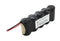 Emergency light battery NiCd 6V 1800mAh F1x5 Sub-C with 200mm cable on one side replaces 6 V battery