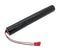 Emergency light battery NiCd 4.8V 4500 mAh L1x4 Mono D with cable and Faston sockets -4.8mm / + 6.3m