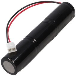 Emergency light battery NiCd 3.6V 4500mAh L1x3 Mono D with Tamiya plug replaces 3.6 V battery