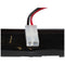 Emergency light battery NiCd 3.6V 4500mAh L1x3 Mono D with Tamiya plug replaces 3.6 V battery