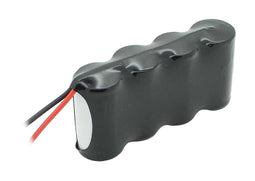 Emergency light battery NiCd 4.8V 1800mAh F1x4 Sub-C with 200mm cable on one side suitable for 4.8 V