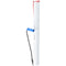Emergency light battery NiCd 3.6V 860mAh L1x3 Mignon AA with Faston plug 2.8mm + pole and 110mm cabl
