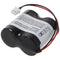 2.4 volt battery pack suitable for Esylux type AS1800 / 2.4, battery pack with cable and plug