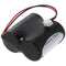 2.4 volt battery pack suitable for Esylux type AS1800 / 2.4, battery pack with cable and plug