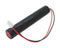 Emergency light battery NiCd 3.6V 4500mAh L1x3 Mono with cable and plug suitable for RZB 802027